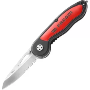 image of Facom 840.F Lock-Back Knife With Bi-Material Handle