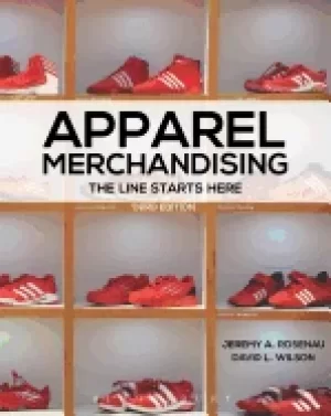 Image of apparel merchandising the line starts here
