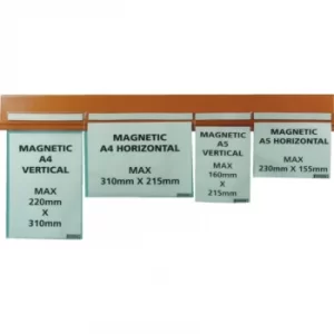 Image of Magnetic Pocket Clear 310X220MM (Pk-10)