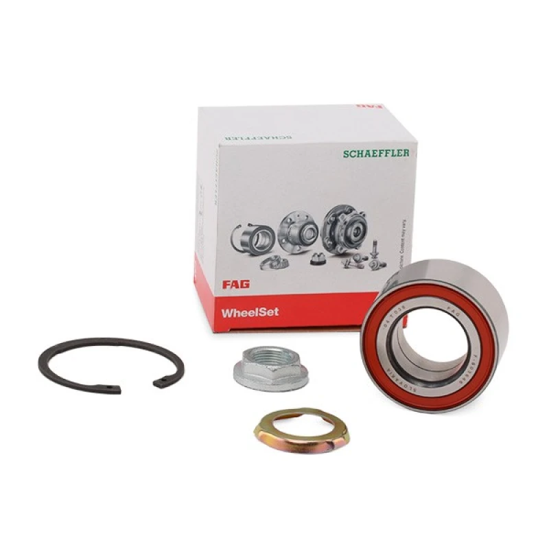 Image of FAG 713 6493 30 Wheel bearing kit Photo corresponds to scope of supply Wheel Bearing Kit (654)