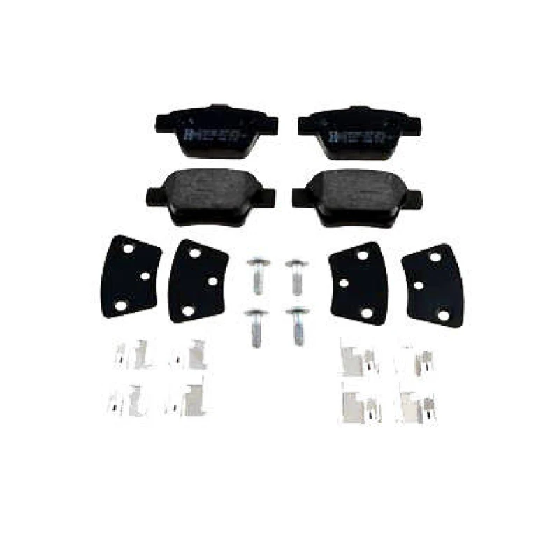 Image of ZIMMERMANN 24150.175.2 Brake pad set Rear Axle, Photo corresponds to scope of supply, with bolts/screws Brake Pad Set,disc brake (402)