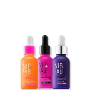 Image of NIP+FAB Booster Trio Bundle (Worth 74.85)