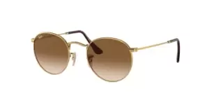 Ray-Ban Sunglasses RB3447 Round Metal Asian Fit 001/51