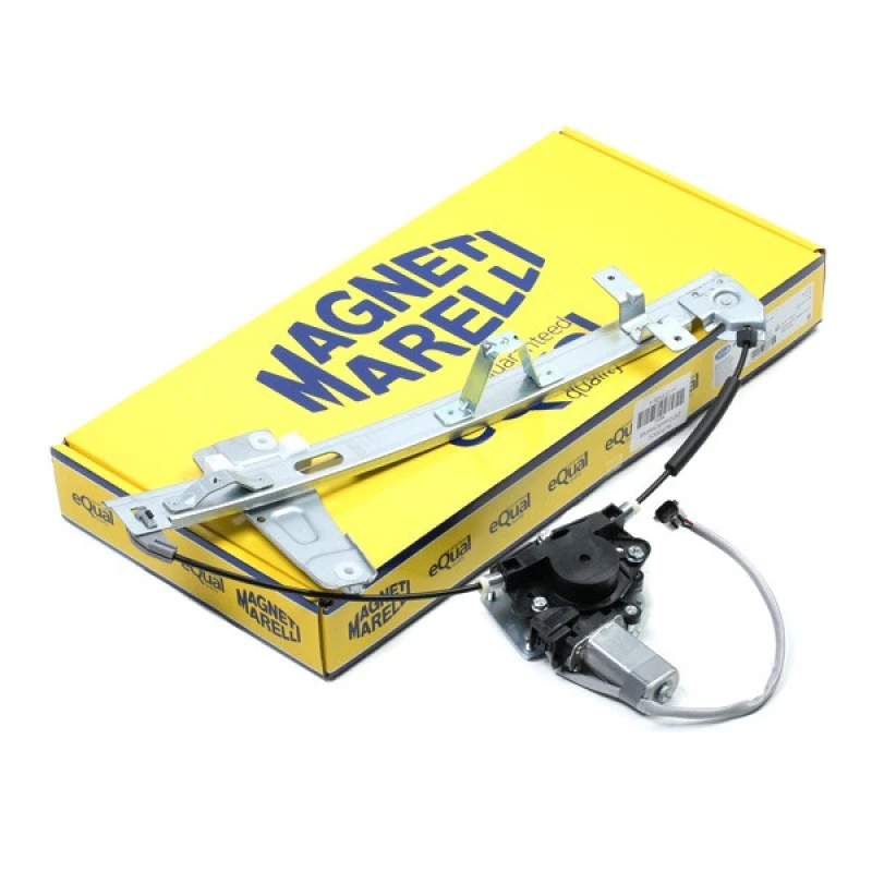 Image of MAGNETI MARELLI 350103170111 Window regulator Left Front, Operating Mode: Electric, with electric motor Window Winder (1561)