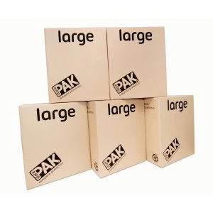 image of StorePAK 5 Pack Large Storage Boxes