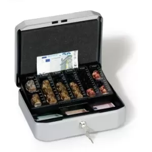 image of Durable Cash Box EuroBoxx Small (Two Keys, Counting Board, Note Compartments)