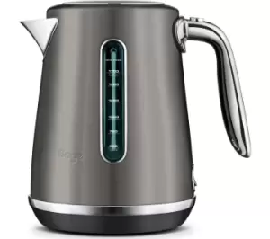 Image of SAGE The Soft Top Luxe SKE735BST Jug Kettle - Black Stainless Steel