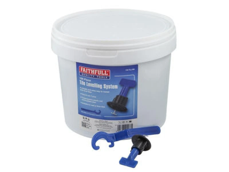 Image of Faithfull Tile Levelling System Kit FAITLL100