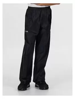 Image of Boys, Regatta Kids Stormbreak Over-trousers - Navy, Size 7-8 Years
