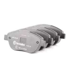 image of BREMBO BRAKE PAD SET OF 4 P23119