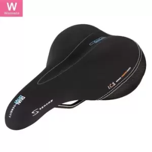 Image of Serfas Dual Density Saddle, Womens Lycra - Black