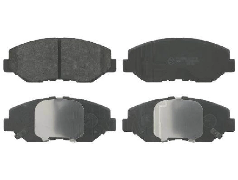 Image of Blue PRINT ADH24265 Brake pad set Front Axle, with acoustic wear warning, with anti-squeak plate Brake Pad Set,disc brake (402)