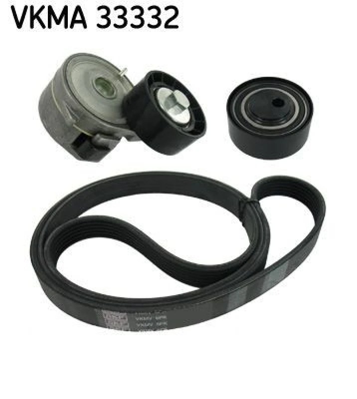 Image of SKF V-Ribbed Belt Set SKF VKMA 33332