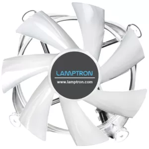 image of Lamptron Icecloud + ARGB 120 PWM Fan - Transparent