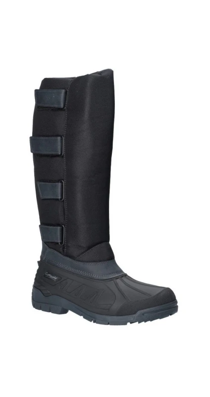 Image of Cotswold Womens Kemble Light Waterproof Winter Snow Boots UK Size 4 (EU 37) Black COT627-BLACK-4