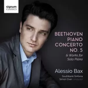 image of Beethoven Piano Concerto No. 5 & Works for Solo Piano by Ludwig van Beethoven CD Album