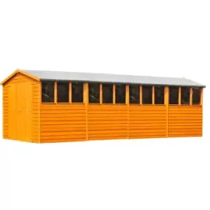 Image of Shire 10x20ft Double Door Overlap Garden Shed