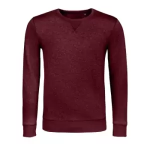 Image of Sols Unisex Adults Sully Sweatshirt (3XL) (Heather Oxblood)