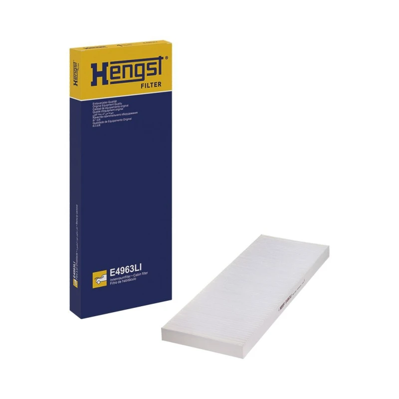 Image of HENGST FILTER E4963LI Pollen filter Pollen Filter Filter,interior air (424)