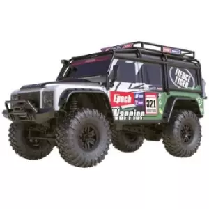 Image of Amewi Dirt Climbing Fierce Tiger Brushed 1:10 RC model car Electric Crawler 4WD RtR 2,4 GHz Incl. battery and charger, Incl. light effects, Incl. batt