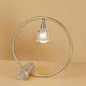 Image of Table Lamp Rosa Del Desierto 1 Bulb G9, antique brass