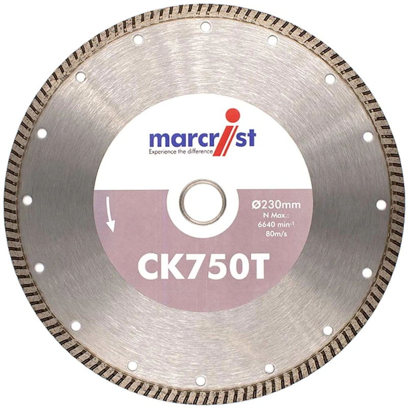 Image of Marcrist CK750T Ultra Thin Turbo Tile Diamond Blade 1831.1150.25 Diameter: 150mm