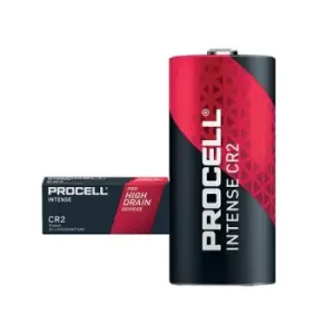 Image of Procell Intense High Power Lithium CR2 3V Battery (Pack of 10) 5000394163300