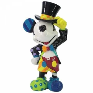 Image of Mickey Mouse with Top Hat Disney Britto Figurine