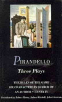 Image of Three Plays by Luigi Pirandello Paperback