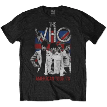 Image of The Who - American Tour '79 Unisex Large T-Shirt - Black