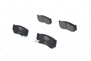 Image of Bosch 0986494230 BP1165 Brake Pad Set Disc Brake Rear Axle