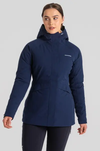Image of Craghoppers 'Caldbeck Thermic' Aquadry Waterproof Hiking Jacket Mid Navy