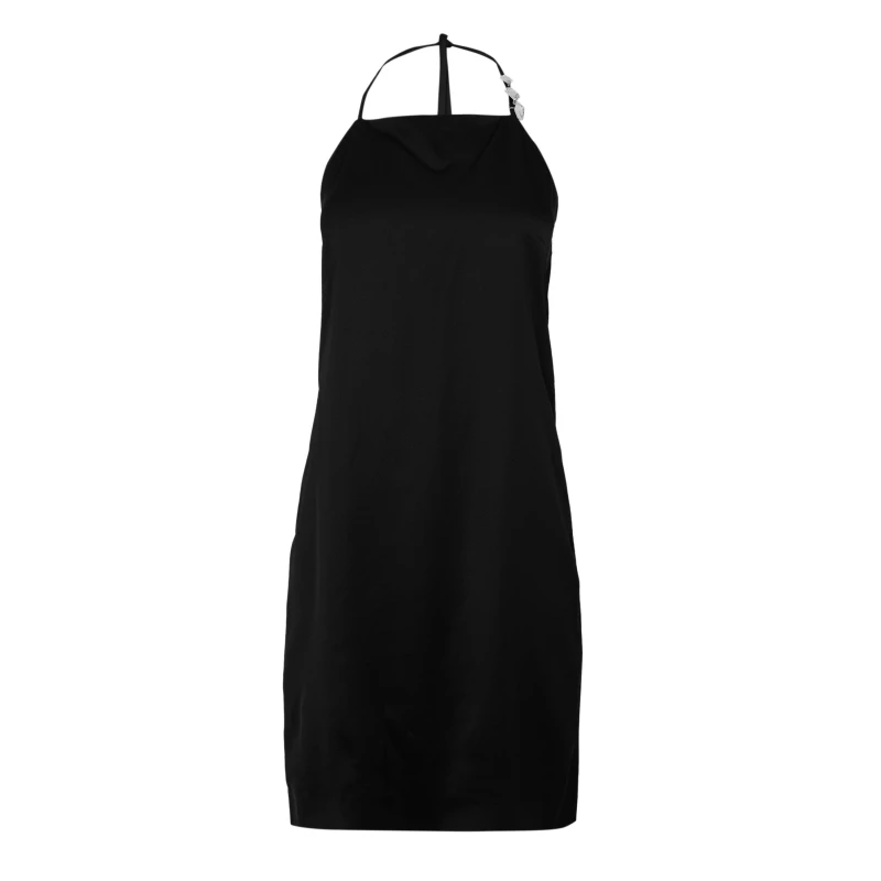 Image of Boss Womens Dekani Hc Long Maxi Dress Black female 8 (S)