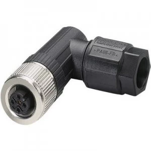 image of Phoenix Contact 1424653 Sensor/actuator connector M12 Socket, right angle No. of pins (RJ): 5