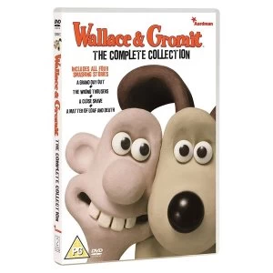 Image of Wallace And Gromit The Complete Four Cracking Adventures DVD