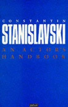 Image of An Actors Handbook by Constantin Stanislavski Paperback