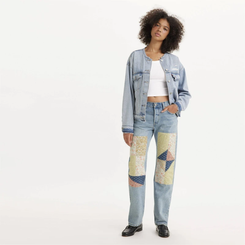 Image of Levis 501 '90s Jeans Straight Jeans 23 L30 Blue 65678218232