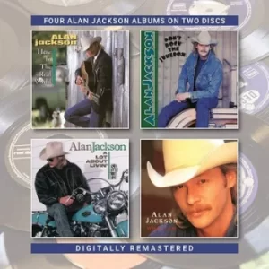 image of Here in the Real World/Dont Rock the Jukebox/A Lot About by Alan Jackson CD Album