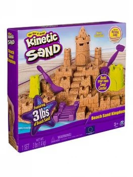 Image of Kinetic Sand Mega Beach Castle Set