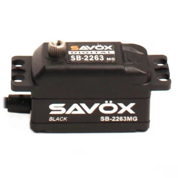 Image of Savox Low Profile Brushless Digital Servo 10Kg/0.076S@6.0V - Black