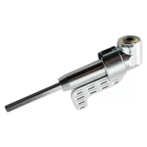 image of Silverline Angled Magnetic Screwdriver Attachment - 80° - 130mm - 1/4" Hex