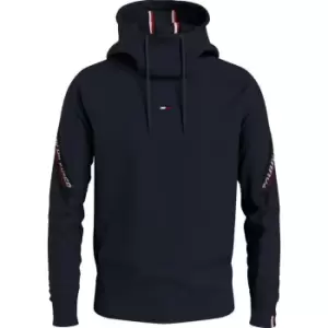 image of Tommy Sport Tape Hoodie - Blue