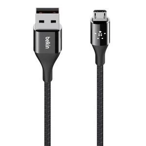 Image of Belkin Premium Kevlar Cable Micro USB Black 1.2m4ft