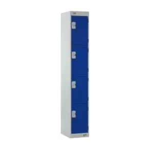 Image of TC Group 4 Door Locker 300 x 300 x 1800 Blue Door