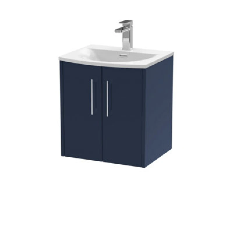 Image of Hudson Reed 500 Wh 2-Door Vanity & Basin 4