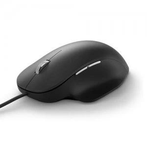 image of Microsoft Ergonomic USB Black Mouse