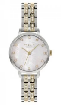 Radley Womens Two-Tone Steel Bracelet White Dial Watch