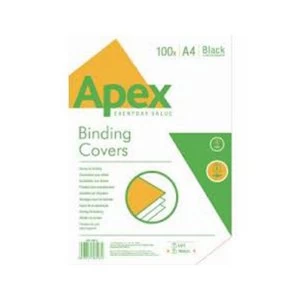 Image of Fellowes Apex 6500901 Leatherbound pack of 100