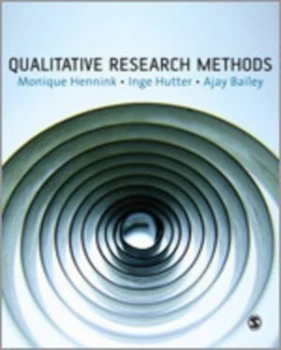 Image of Qualitative Research Methods by Monique Hennink Book