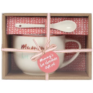Image of Mummy's Hot Chocolate Mug & Spoon Set